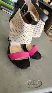 Juicy Couture Jactarahica Strapped Stiletto Platform Pump Size 7.5